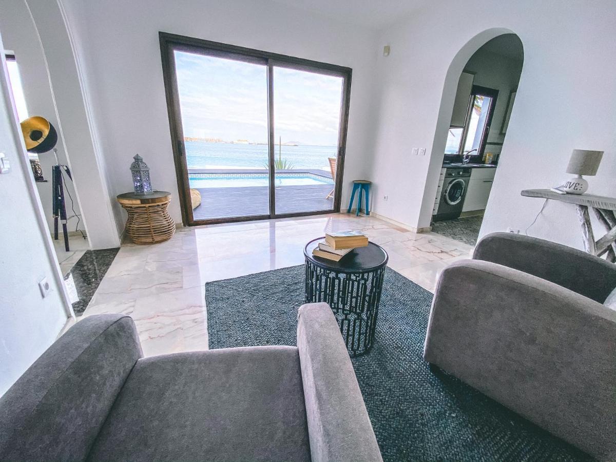 Villa Los Flamencos By Veaco- Beachfront & Pool Corralejo Exterior foto