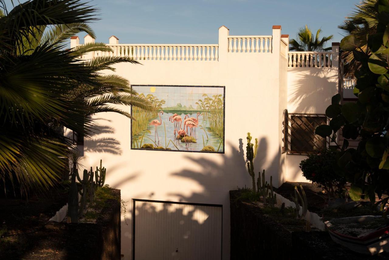 Villa Los Flamencos By Veaco- Beachfront & Pool Corralejo Exterior foto
